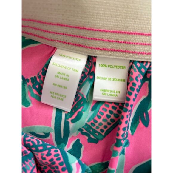 NWT Lilly Pulitzer Rylan Shorts In Mandevilla Pink Size Medium - Picture 4 of 6
